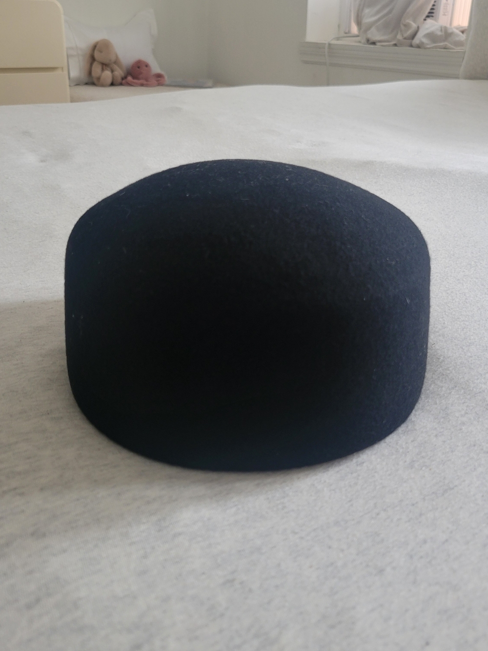 Wool Pillbox Hat